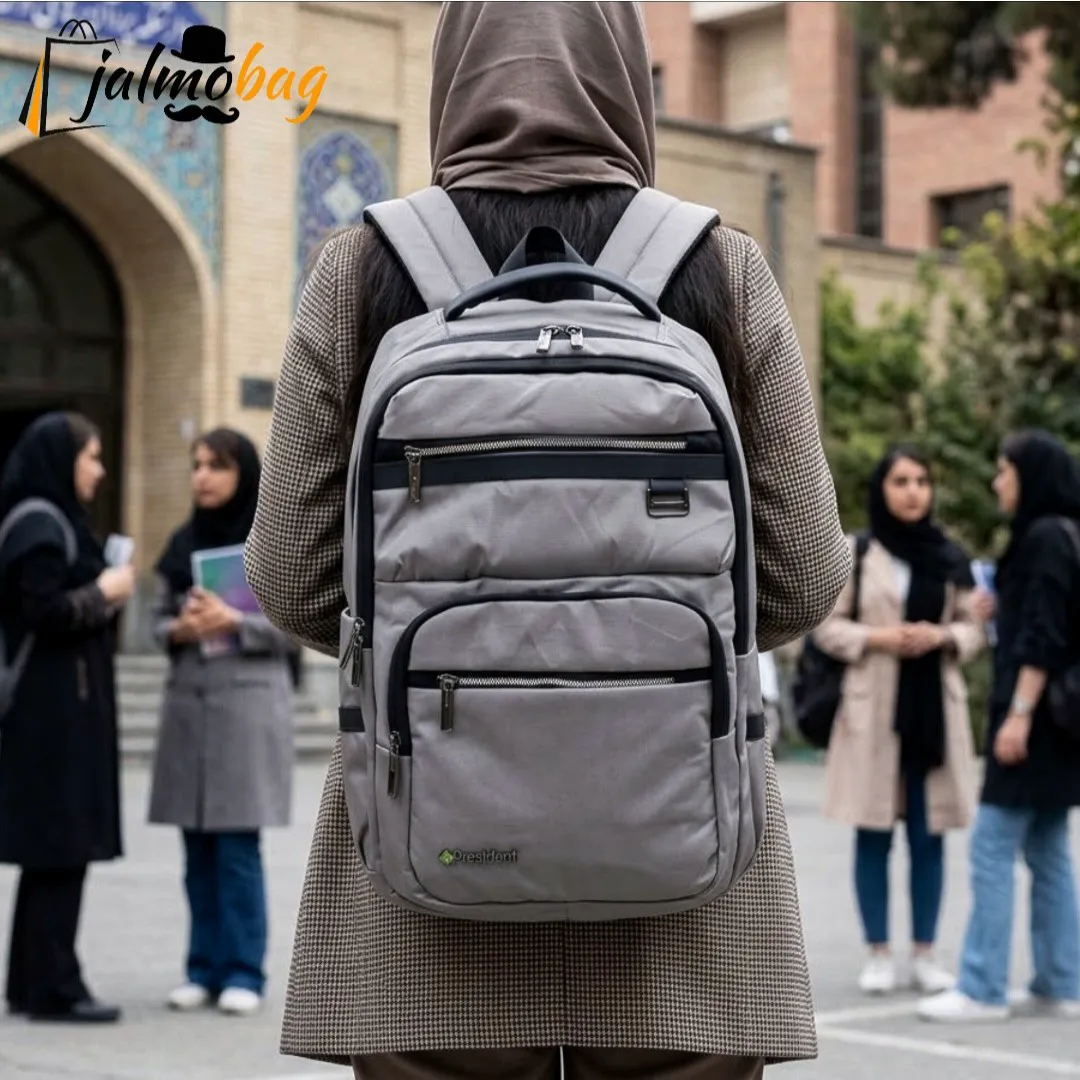 کوله پشتی اسپرت پریزیدنت مناسب لپ تاپ و دانشگاه و روزمره